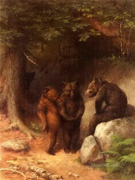Bear Painting - So You Wanna Get Married Eh William Holbrook Beard